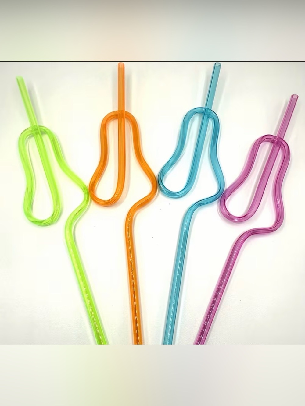 *BUY NOW* Novelty Party Straws - Set of Eight (8)